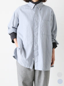 TOUJOURS バギーボタンダウンシャツ [IM43LS02] – CREER