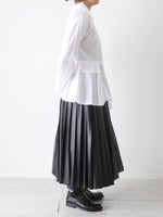 画像をギャラリービューアに読み込む, tao 綿ブロードブラウス(襟) [TP-B017-051]
