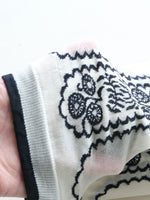 画像をギャラリービューアに読み込む, ANTIPAST シースルーフラワーソックス [AM-817]
