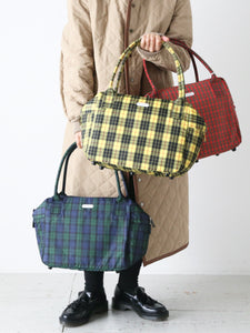 R&D.M.Co- タータンチェックグロッサリーバッグ [7851] – CREER 