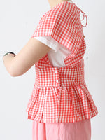 画像をギャラリービューアに読み込む, BUNON ギンガムリボンジレ [BN2630]
