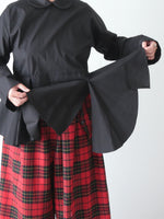 画像をギャラリービューアに読み込む, tao 綿ブロードブラウス(襟) [TP-B017-051]
