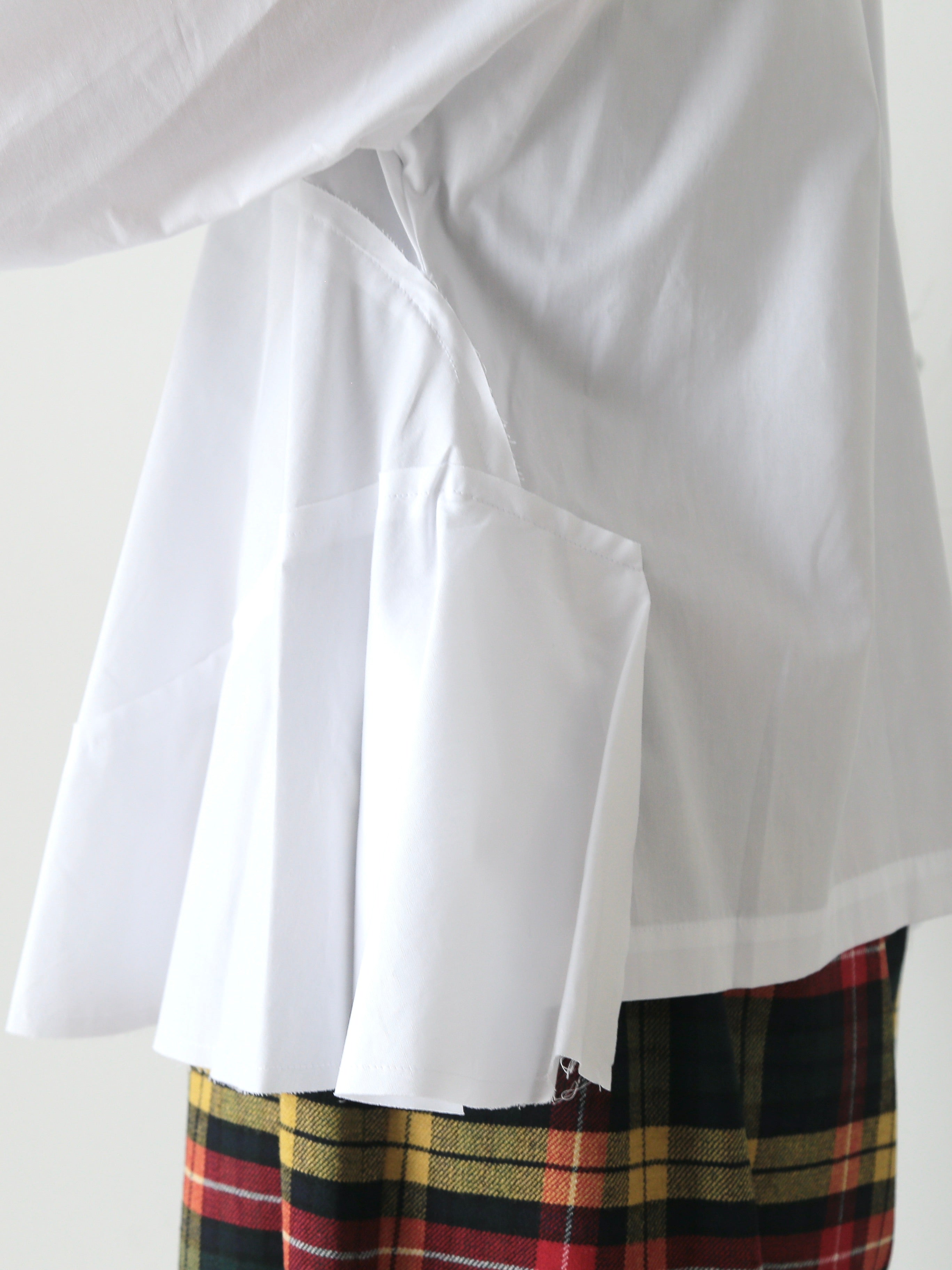 tao 綿ブロードブラウス(ハイネック) [TP-B016-051]