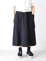 画像をギャラリービューアに読み込む, R&amp;D.M.Co- コンパクトピマハイガーゼポケットスカート [8047]
