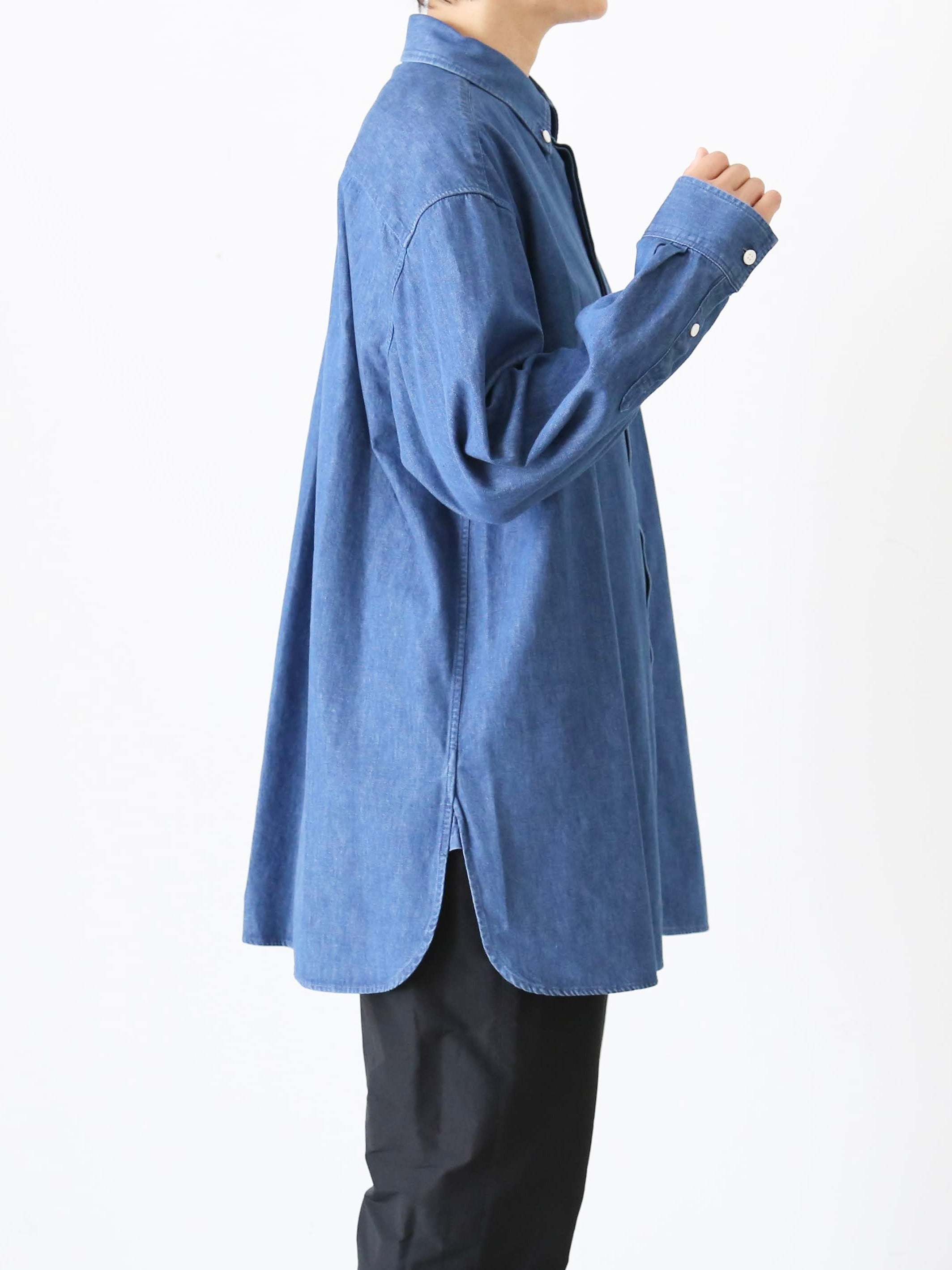 TOUJOURS バイオウォッシュバギーB.Dシャツ [HM43MS02]