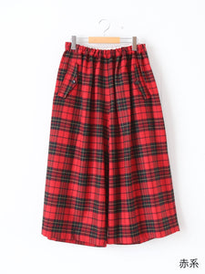 tao タータンチェック先染めパンツ [TP-P010-051] – CREER