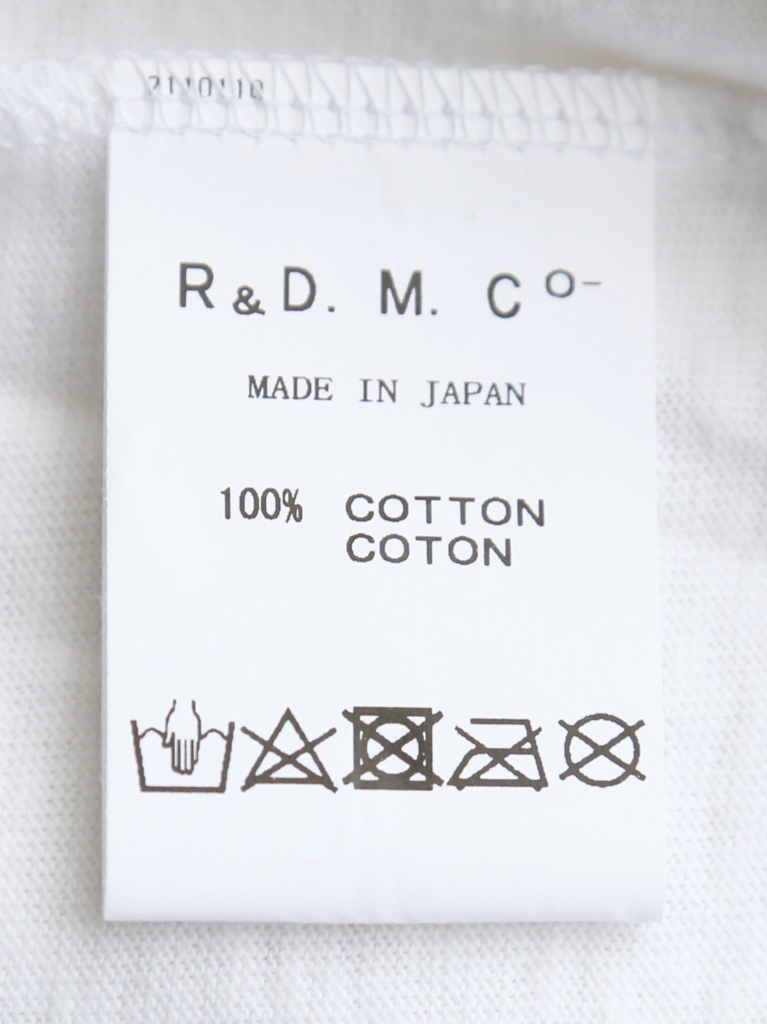 R&D.M.Co- メンズENGLAND Tシャツ [6343]
