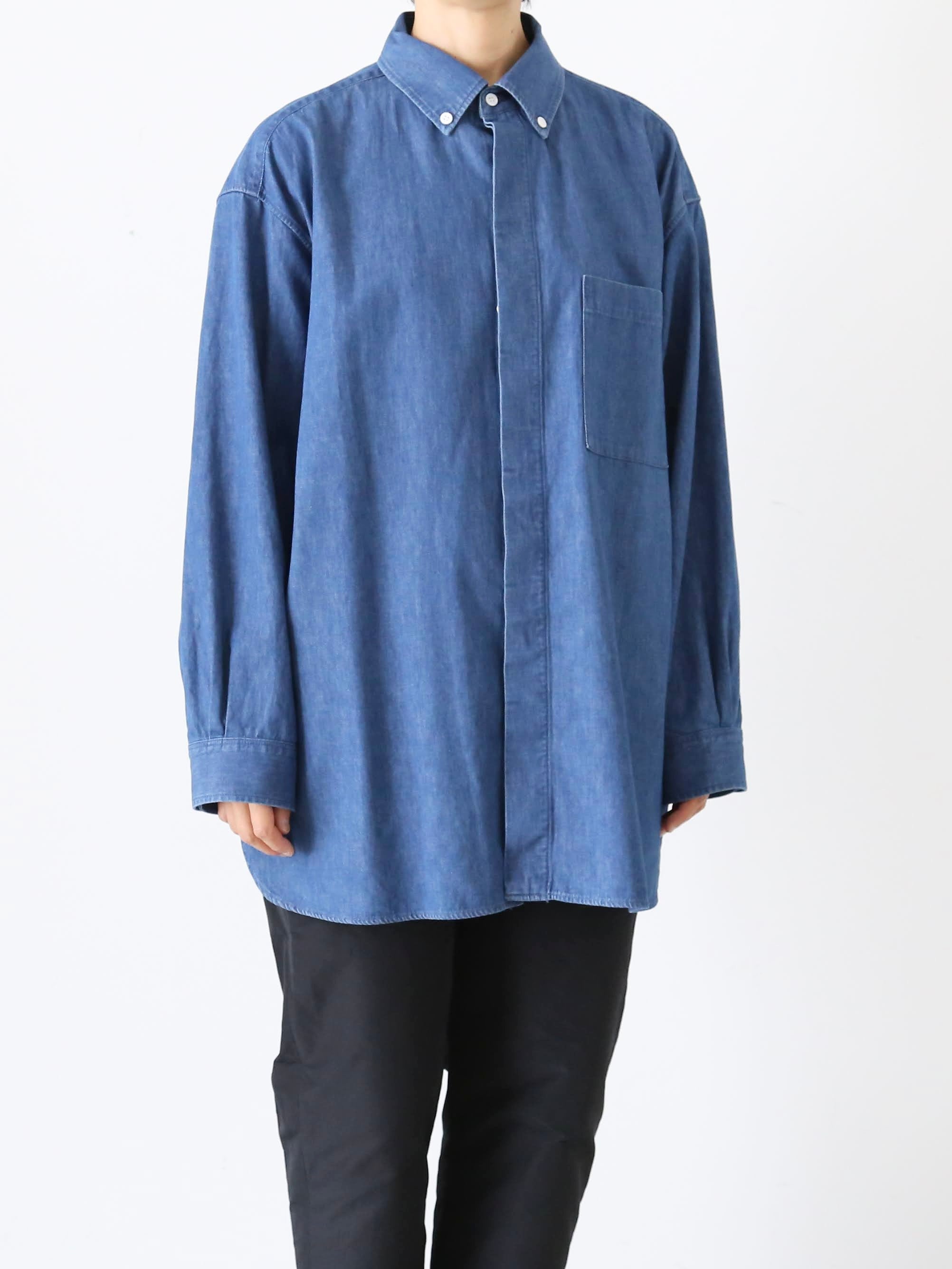 TOUJOURS バイオウォッシュバギーB.Dシャツ [HM43MS02]