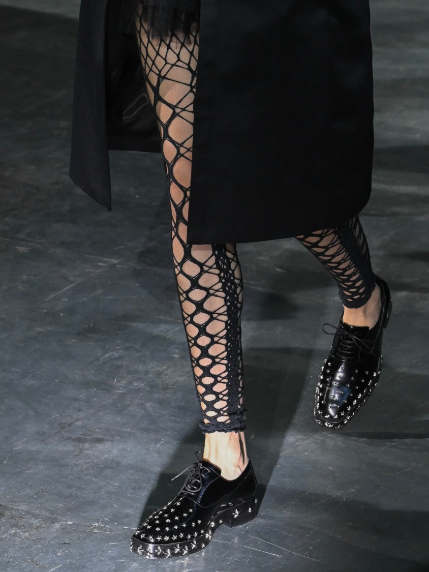 n*】様 Simone Rocha ブラック レース編みタイツ セクシー♡編みレースストッキング | Fancy ☆World
