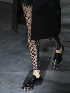noir kei ninomiya トーションレース タイツ コットンナイロン
