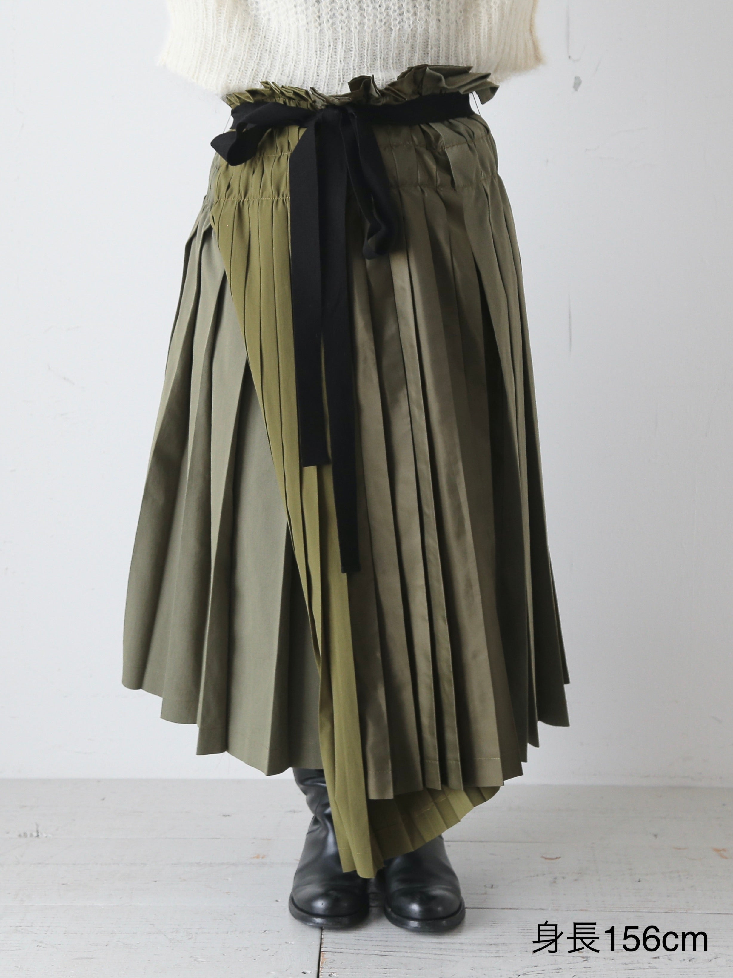 tao エステルタフタMIX スカート [TP-S006-051]