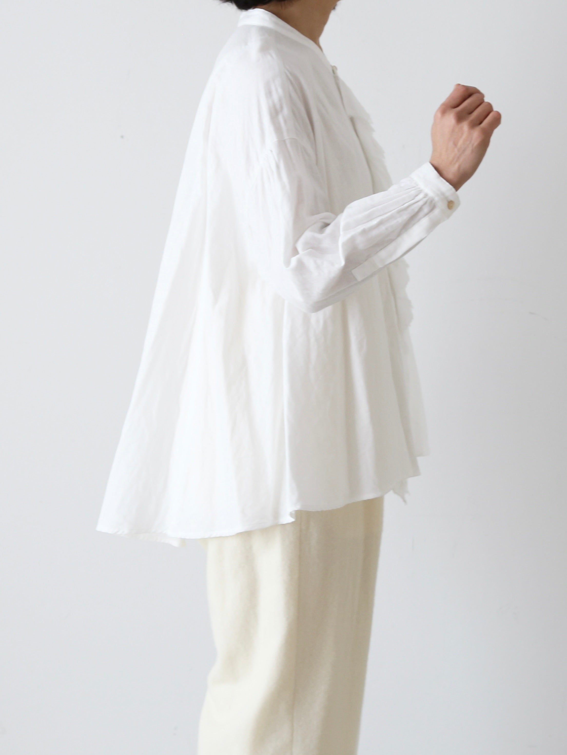 suzuki takayuki ラッフルブラウス [A261-16]