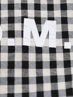 画像をギャラリービューアに読み込む, R&amp;D.M.Co- ギンガムチェックトートバッグ [7618]
