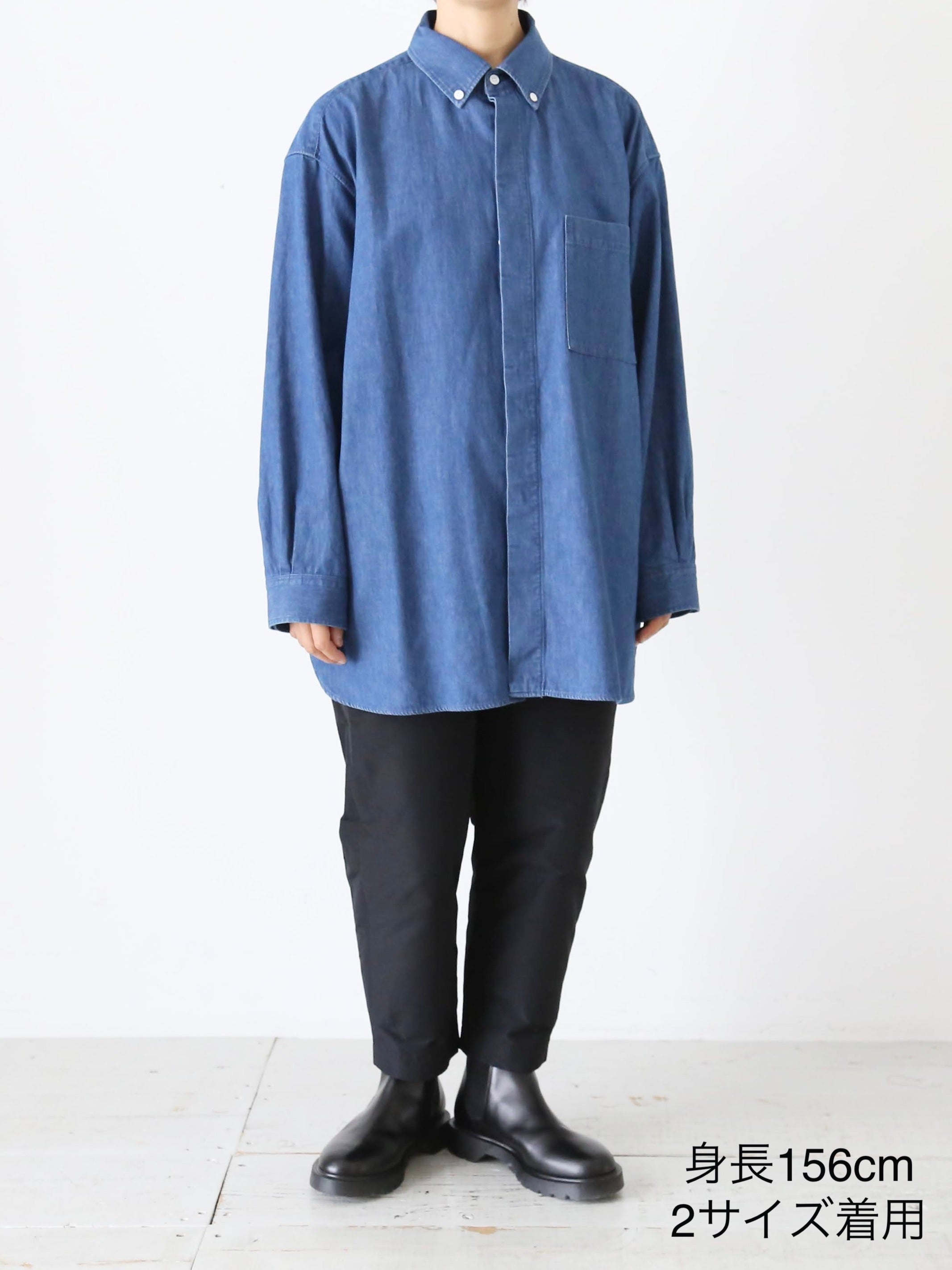 TOUJOURS バイオウォッシュバギーB.Dシャツ [HM43MS02]