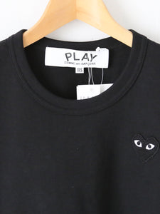 PLAY COMME des GARCONS Tシャツ(ブラック×ブラック) [AX-T064-051]