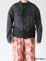 画像をギャラリービューアに読み込む, tao ナイロンタフタ×綿タイプライタージャケット Fumi Imamura [TQ-J008-051]
