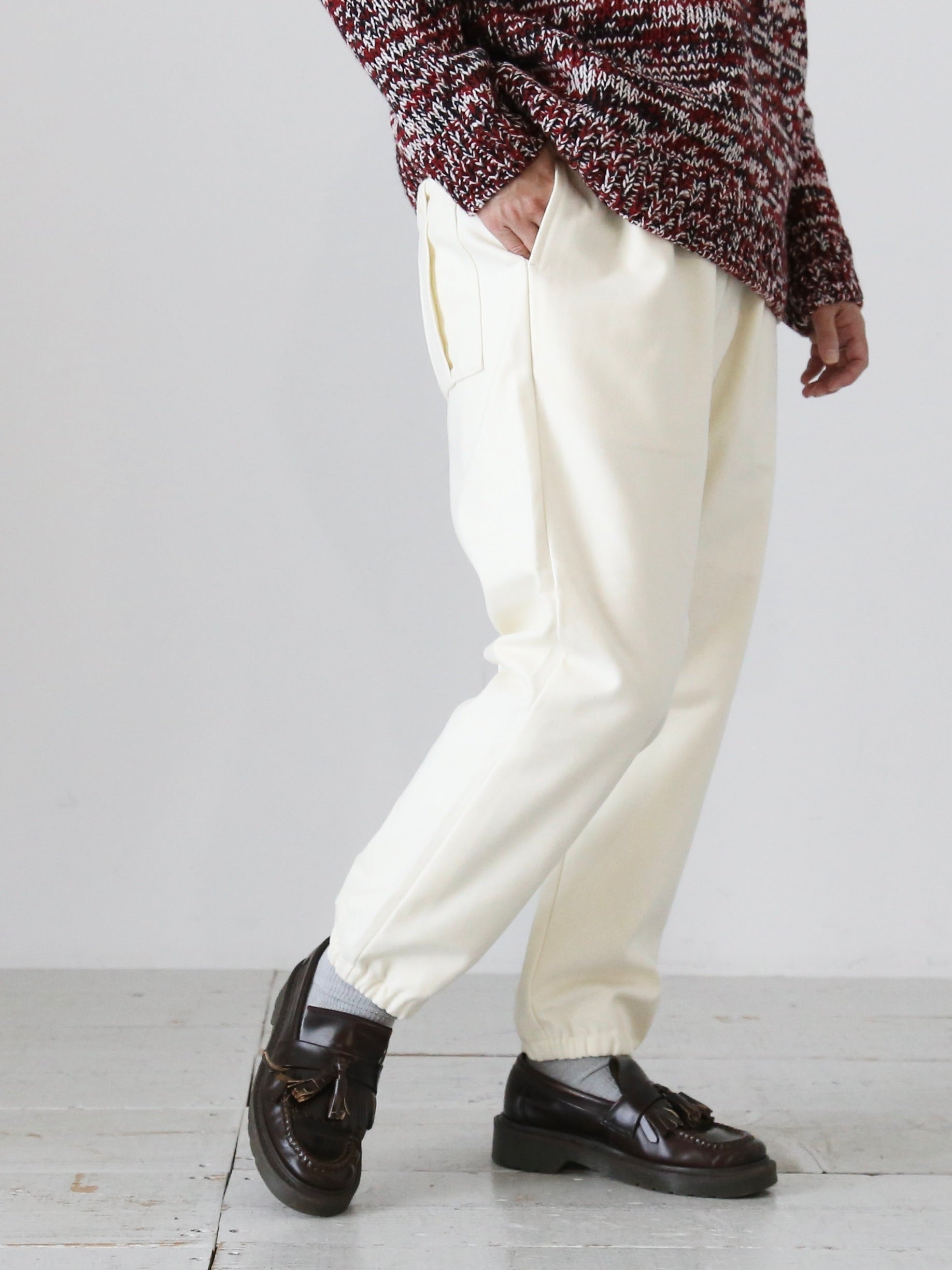 Masnou design マスノウデザイン Big Pants (U-5) Masnou design マスノウデザイン 日本 ユニセックス 天然素材服 – タグ