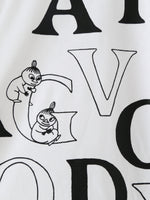 画像をギャラリービューアに読み込む, tao 綿天竺プリントTシャツ(HAVE A GOODDAY)(Tove Jansson) [TQ-T016-051]
