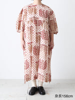 画像をギャラリービューアに読み込む, tao ナイロンタフタプリントワンピース Fumi Imamura [TQ-O004-051]
