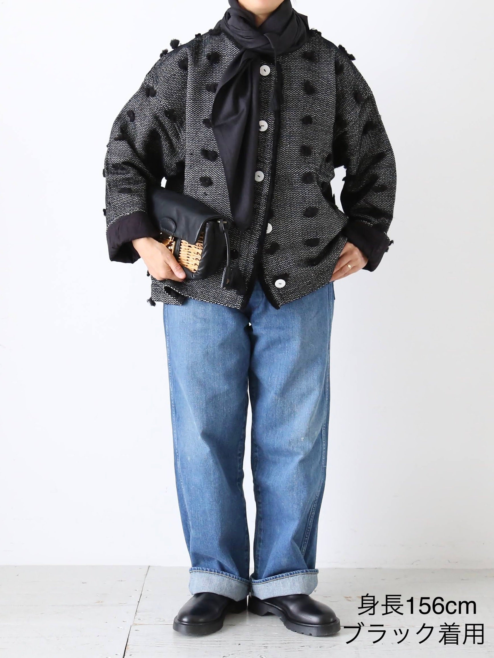 BUNON エンブロイダリーブルゾン [BN2593]