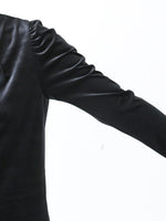 Load image into Gallery viewer, noir kei ninomiya ベロアストレッチTシャツ [3R-T015-051]
