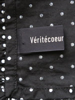 画像をギャラリービューアに読み込む, Veritecoeur ドットフリルストール(S) [VC-2750-S]
