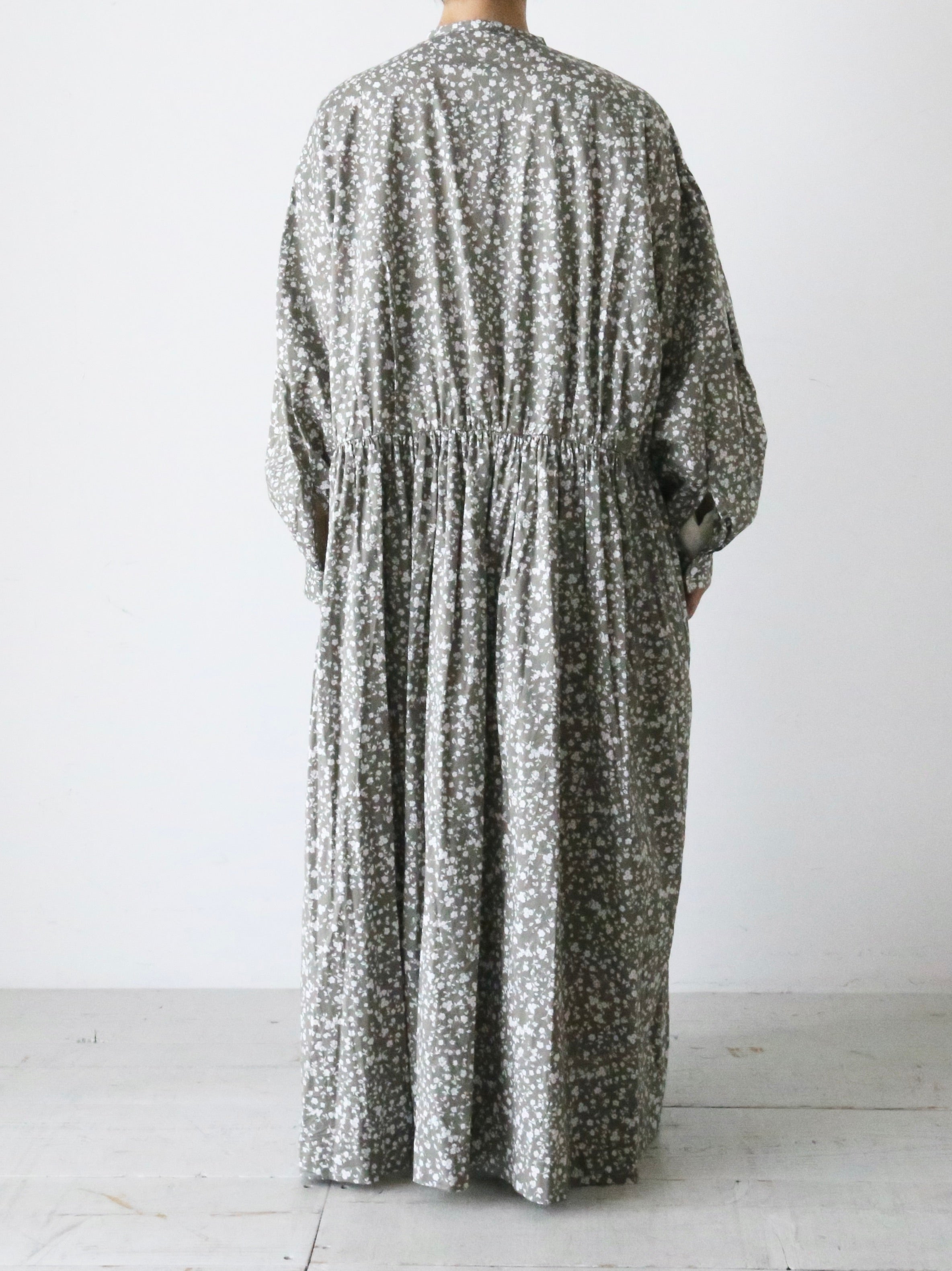 TOUJOURS  クラシックギャザードドレス [YM43FD03]