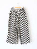 画像をギャラリービューアに読み込む, R&amp;D.M.Co- ギンガムチェックゴムパンツ [7608]
