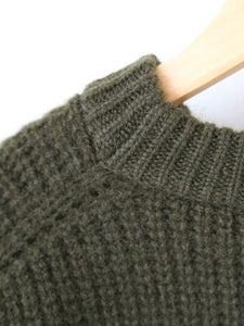 TOUJOURS リブステッチクルーネックビッグプルオーバー [VM43XK03] – CREER