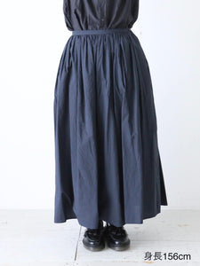 TOUJOURS ランダムプリーテッドマキシスカート [TM42BK04] – CREER