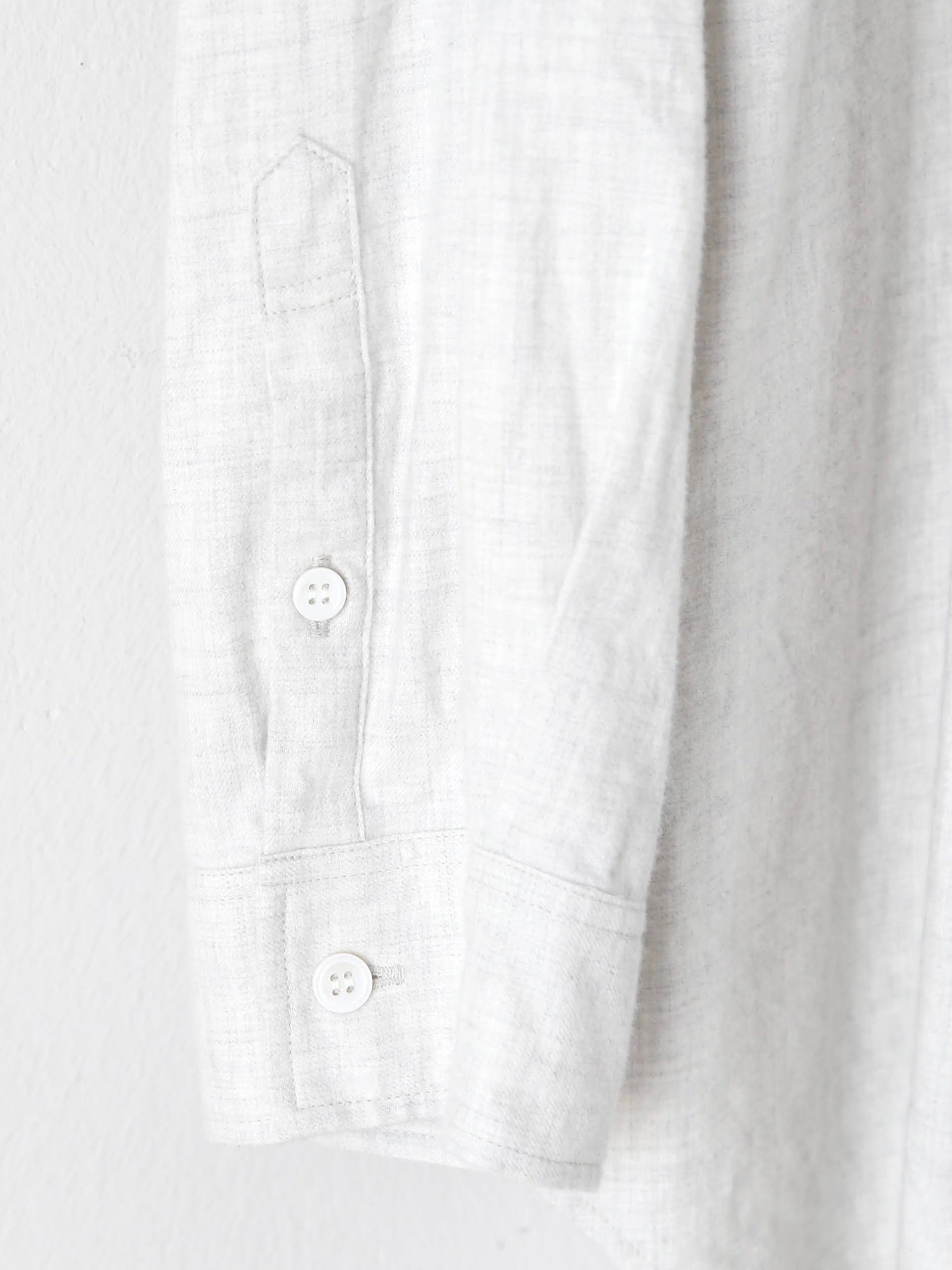 TOUJOURS バンドカラーバックギャザーシャツ [IM43LS03]