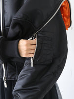 画像をギャラリービューアに読み込む, noir kei ninomiya ナイロンツイルジャケット [3P-J013-051]
