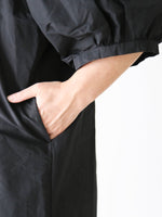 画像をギャラリービューアに読み込む, R&amp;D.M.Co- タフタビッグバルーンスリーブドレス [7666]
