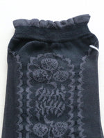 画像をギャラリービューアに読み込む, ANTIPAST シースルーフラワーソックス [AM-817]
