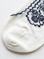 画像をギャラリービューアに読み込む, ANTIPAST シースルーフラワーソックス [AM-817]
