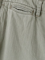 画像をギャラリービューアに読み込む, chimala ヘリンボーンUSアーミーデニムオフィサートラウザー [CS40-MP15B/S]
