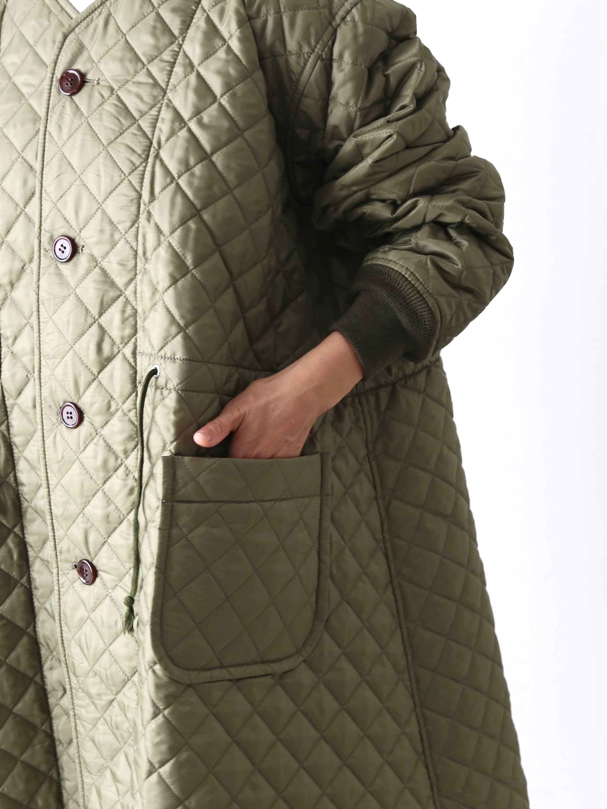 tao エステルタフタキルティングコート [TP-C003-051]