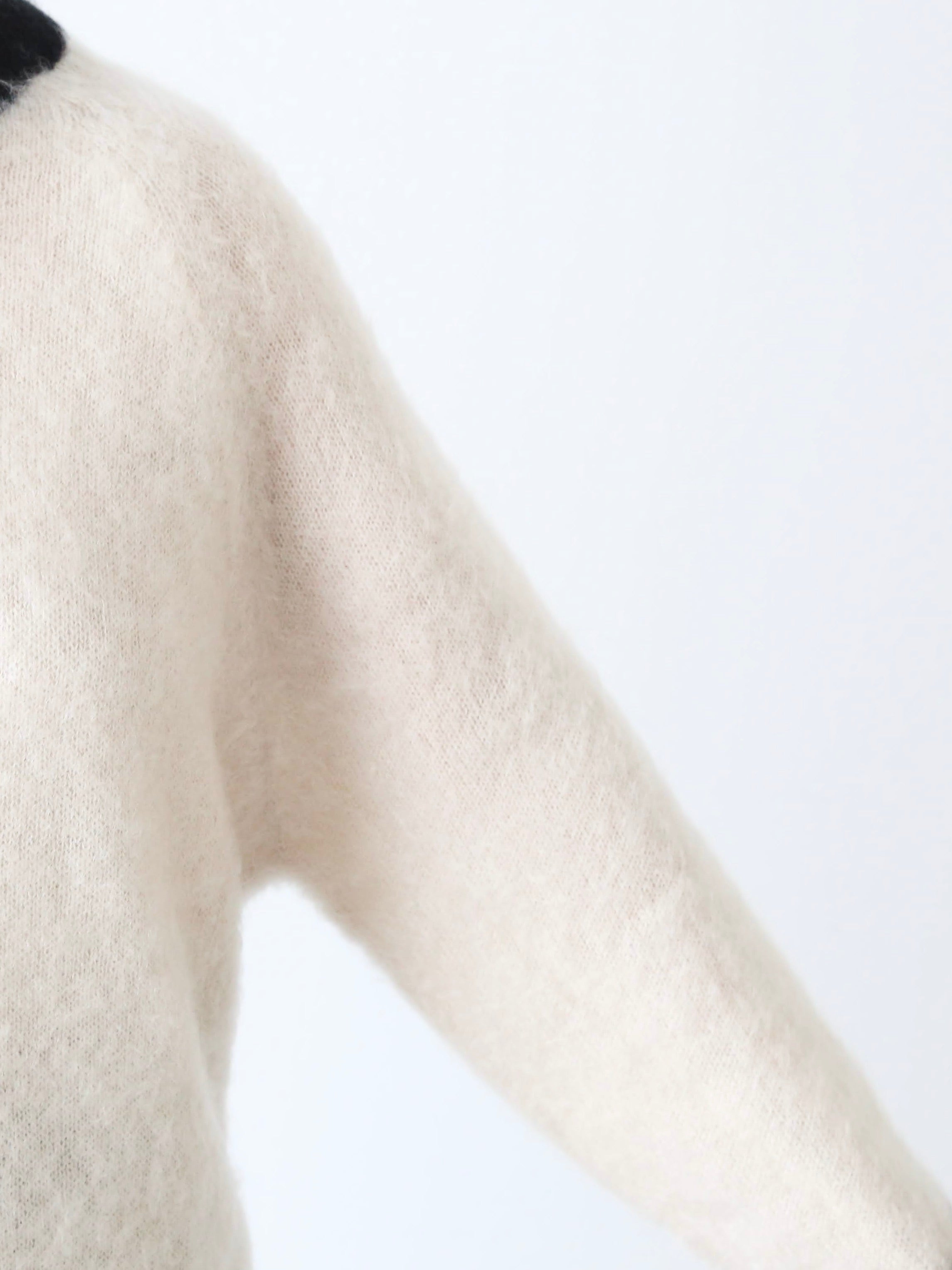 R&D.M.Co- モヘアクリケットセーター [7827]