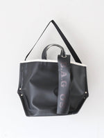 画像をギャラリービューアに読み込む, ebagos Y字トートM・6号PVCキャンバス(IVBK) [15608]
