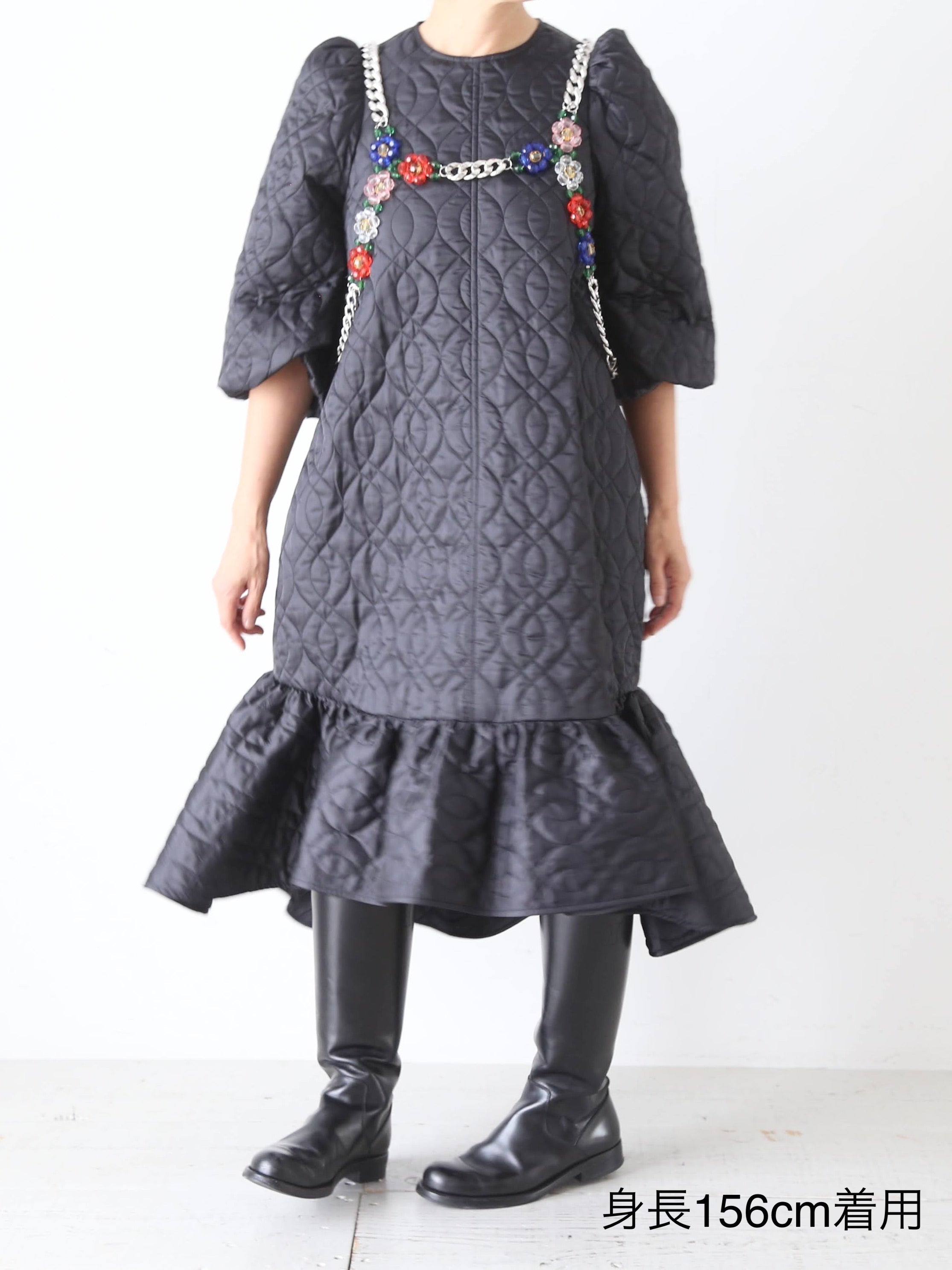 noir kei ninomiya ビーズ×チェーンハーネス [3P-V018-051]