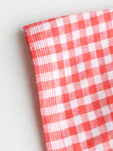 BUNON ブノン インド手紡ぎカディ 手刺繍 ギンガムリボンジレ – CREER