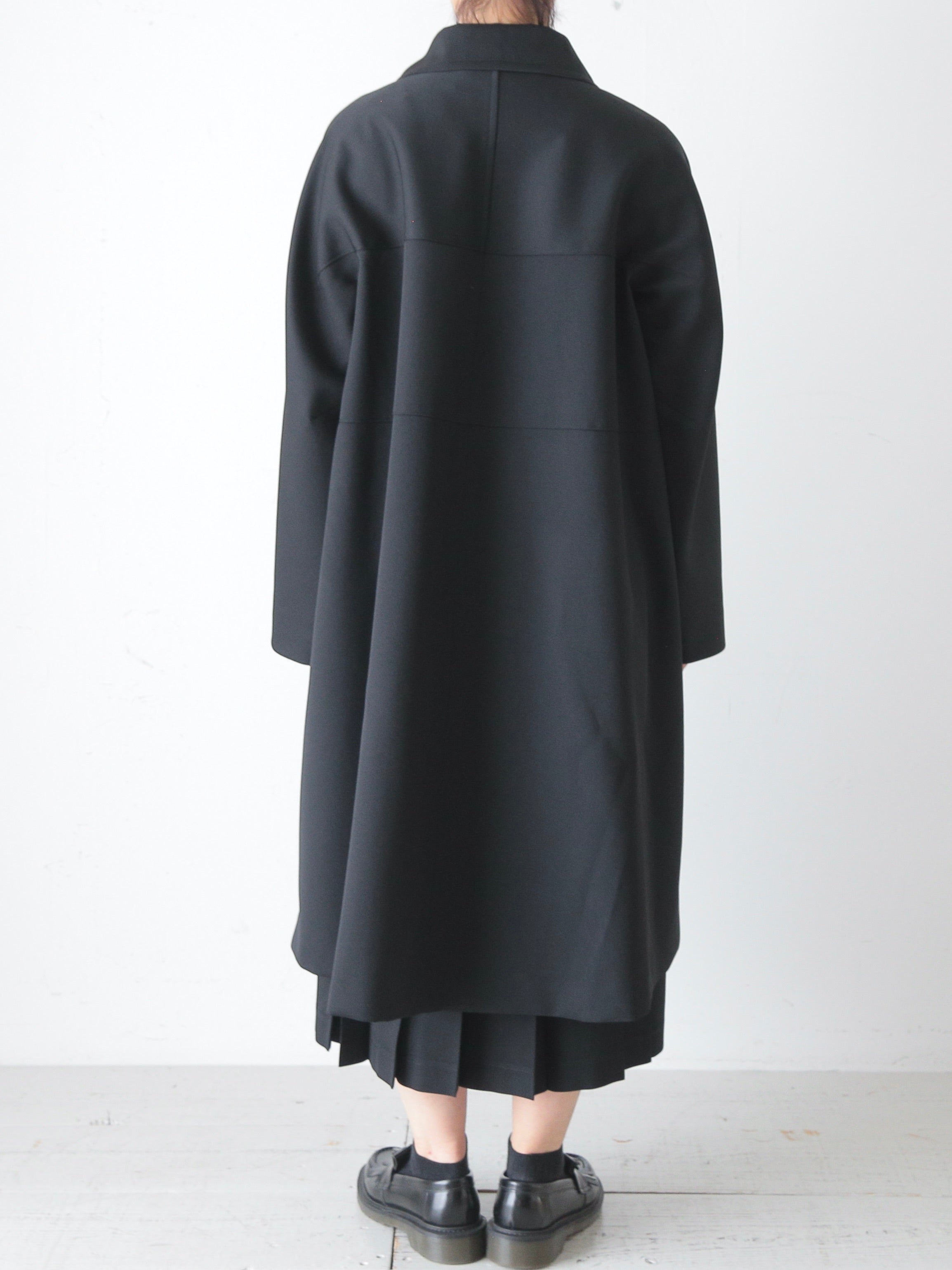 tao ウールギャバ後染めコート [TC-C101-051]