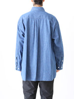 画像をギャラリービューアに読み込む, TOUJOURS バイオウォッシュバギーB.Dシャツ [HM43MS02]
