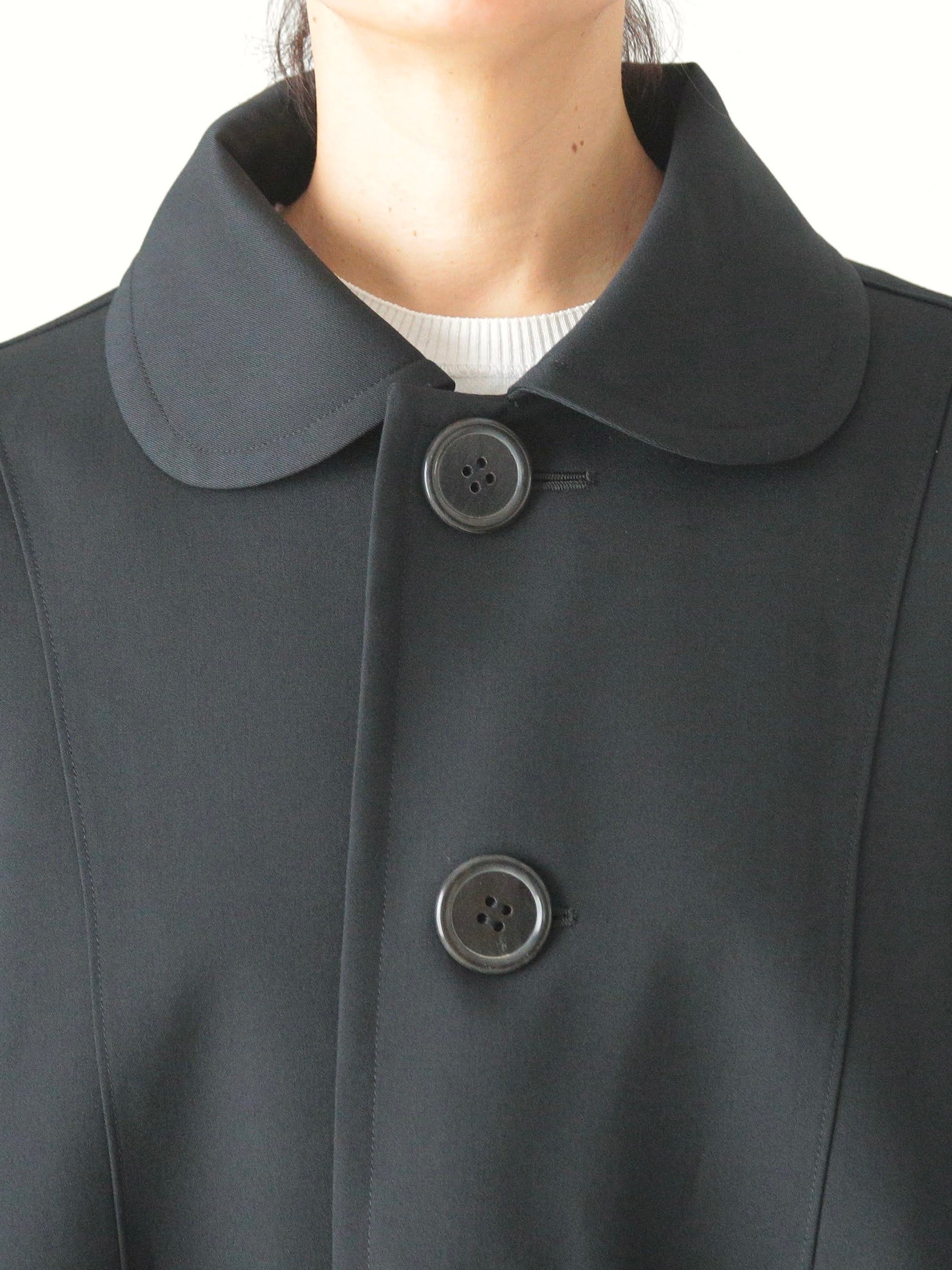 tao ウールギャバ後染めコート [TC-C101-051]