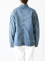 画像をギャラリービューアに読み込む, chimala デニムショートチョアジャケット [CS41-JT11A]
