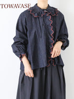 Load image into Gallery viewer, TOWAVASE ベティブラウス [32-0006A]
