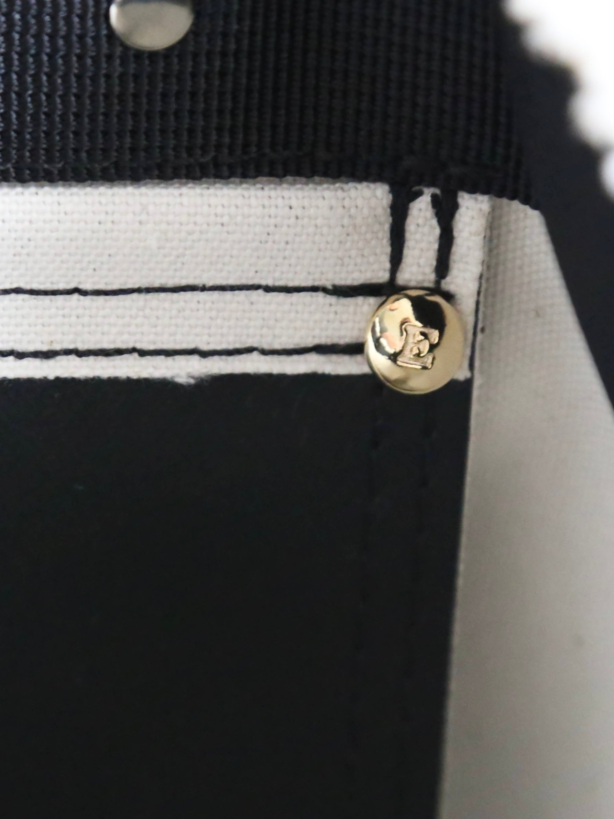 ebagos Y字トートM・6号PVCキャンバス(IVBK) [15608]