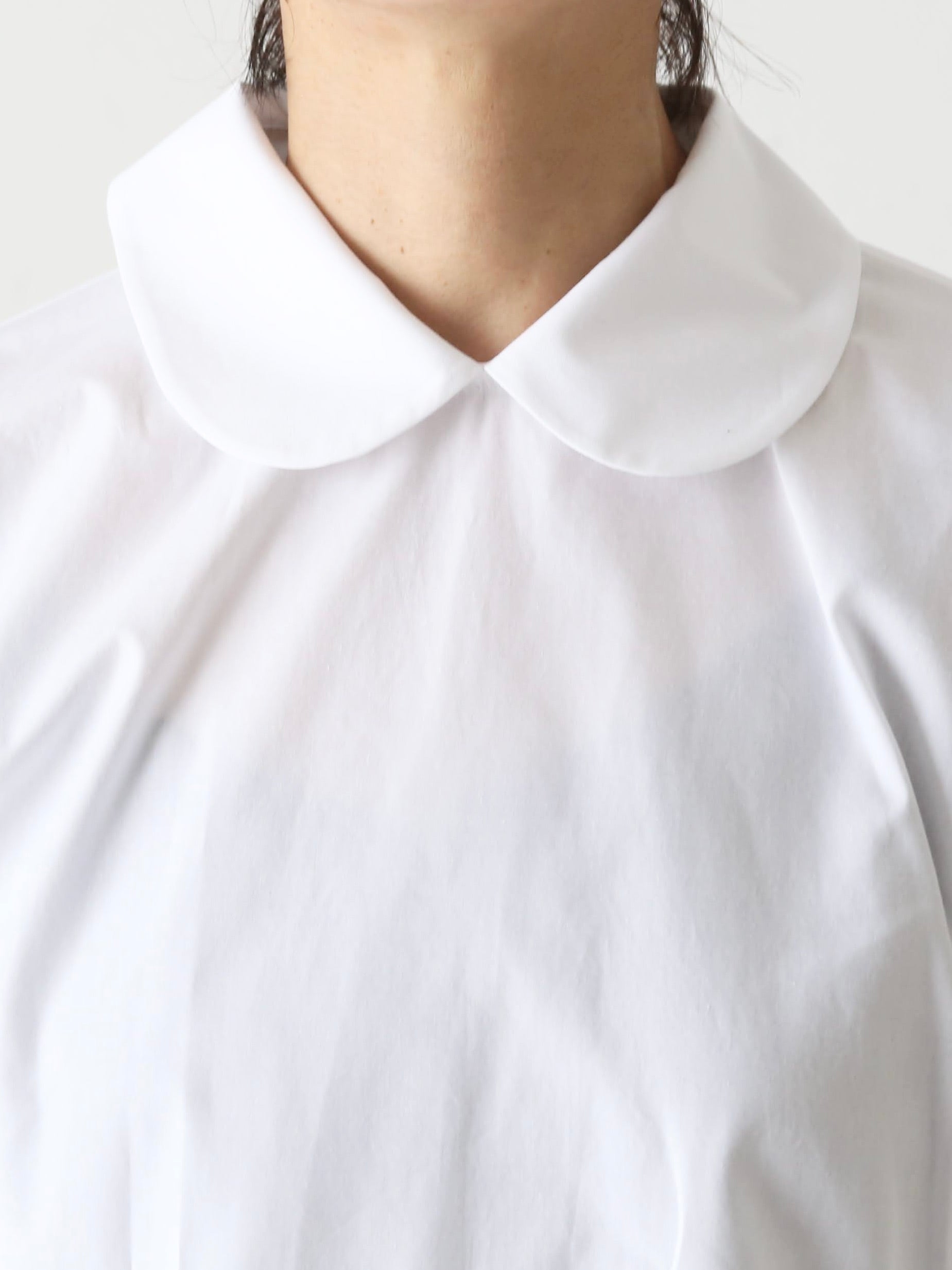 tao 綿ブロードブラウス(襟) [TP-B017-051]