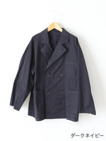 Load image into Gallery viewer, TOUJOURS Double-Breasted Sack Jacket [AM44FP02]
