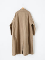 画像をギャラリービューアに読み込む, R&amp;D.M.Co- ガーメントダイステンカラーコート [7982]
